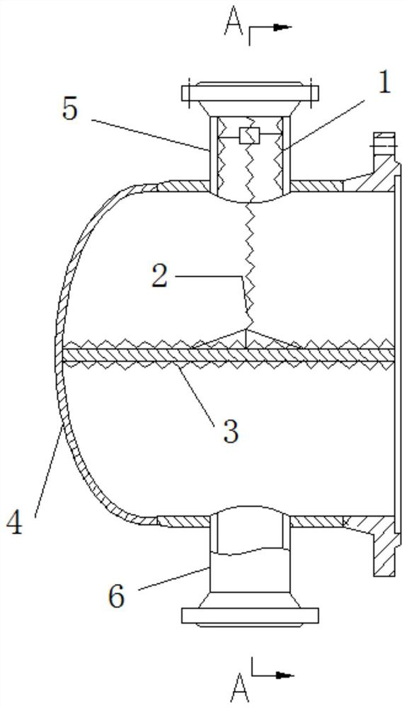 Self-cleaning head cover and heat exchange equipment