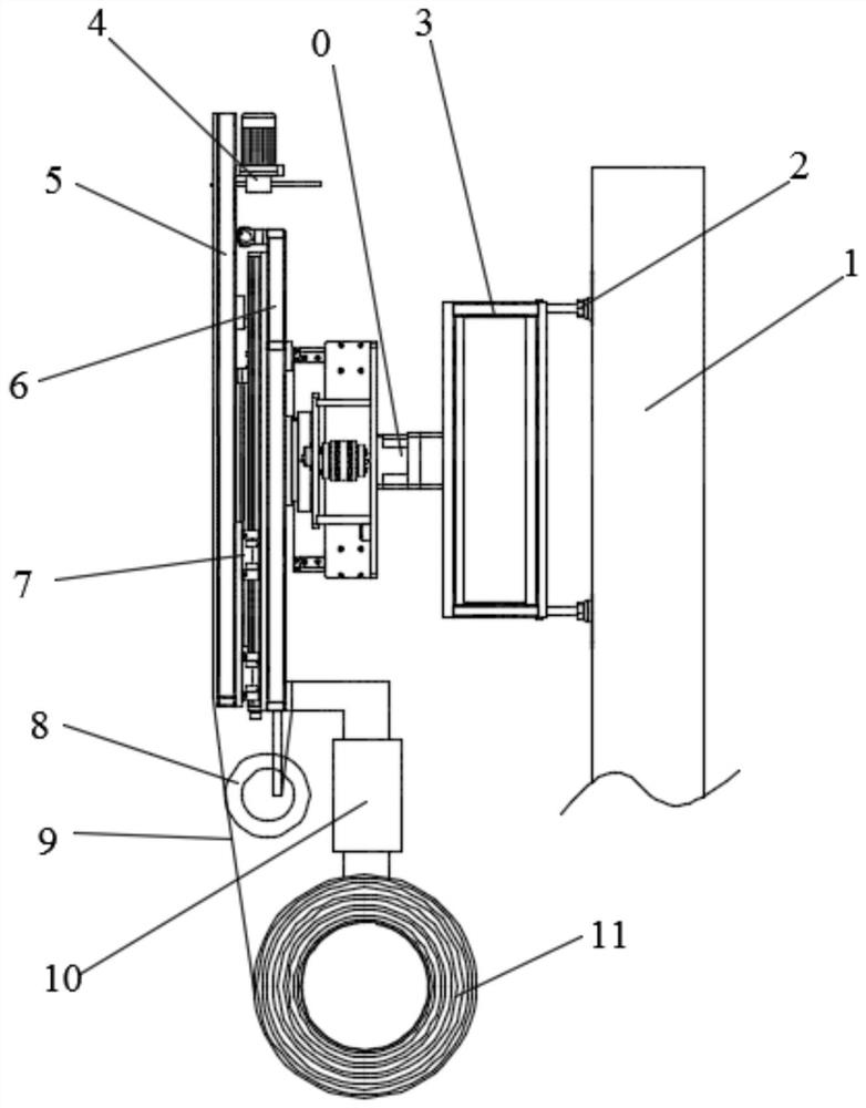 Coal mine roadway filling gob-side entry retaining anchor net supporting equipment