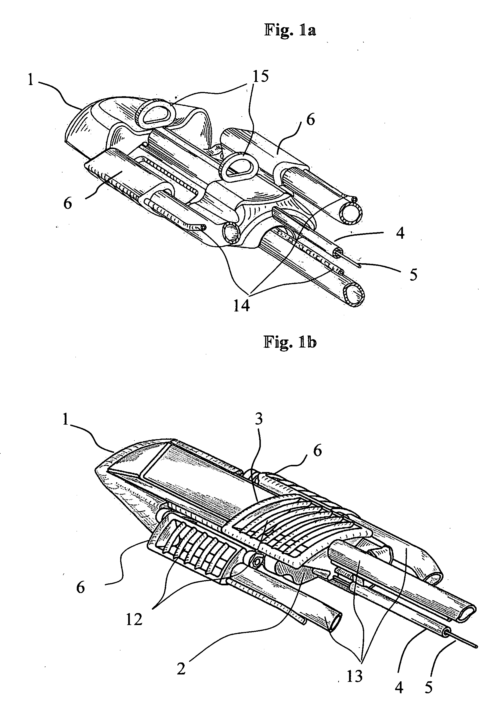 Endoscopic device insertable into a body cavity and movable in a predetermined direction, and method of moving the endoscopic device in the body cavity