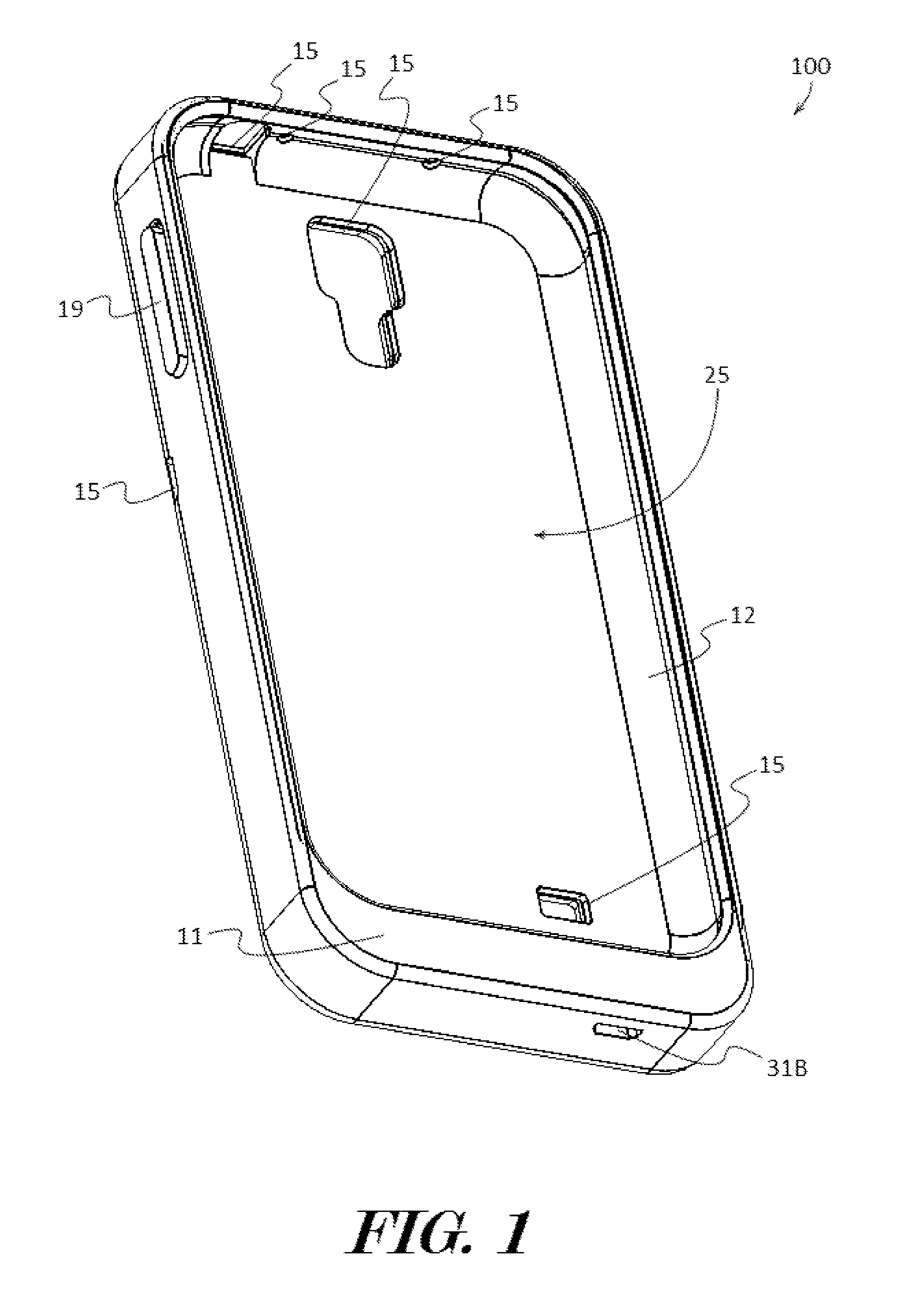 Modular mobile device case