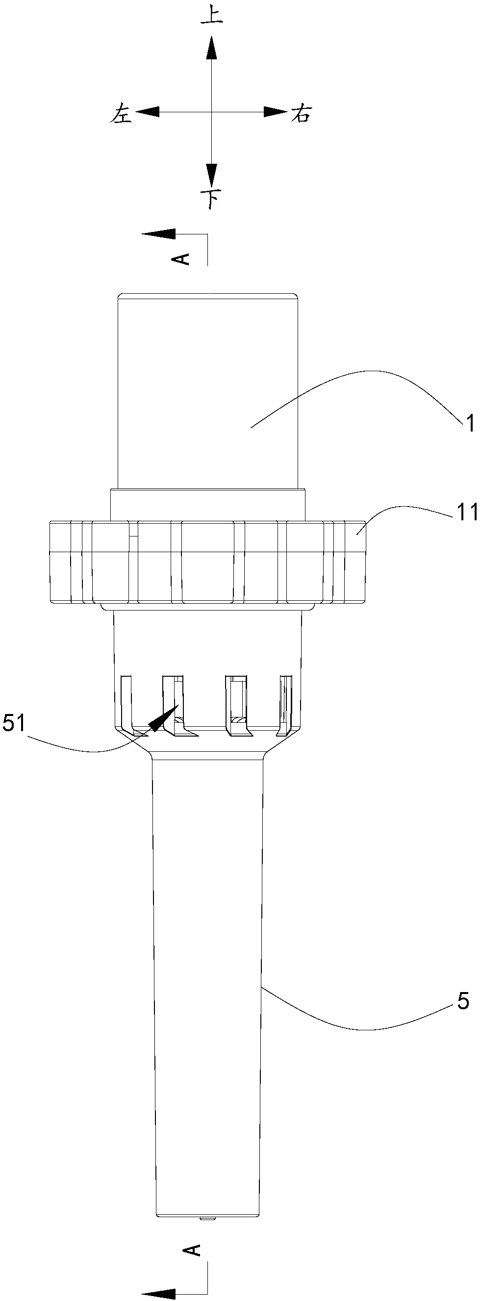 Gas-water mixing pump and gas-water mixer