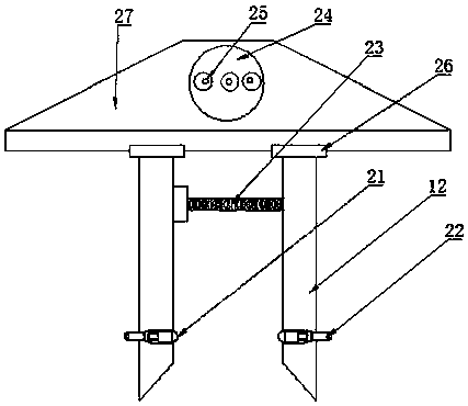 Logistics sorting mechanical arm device