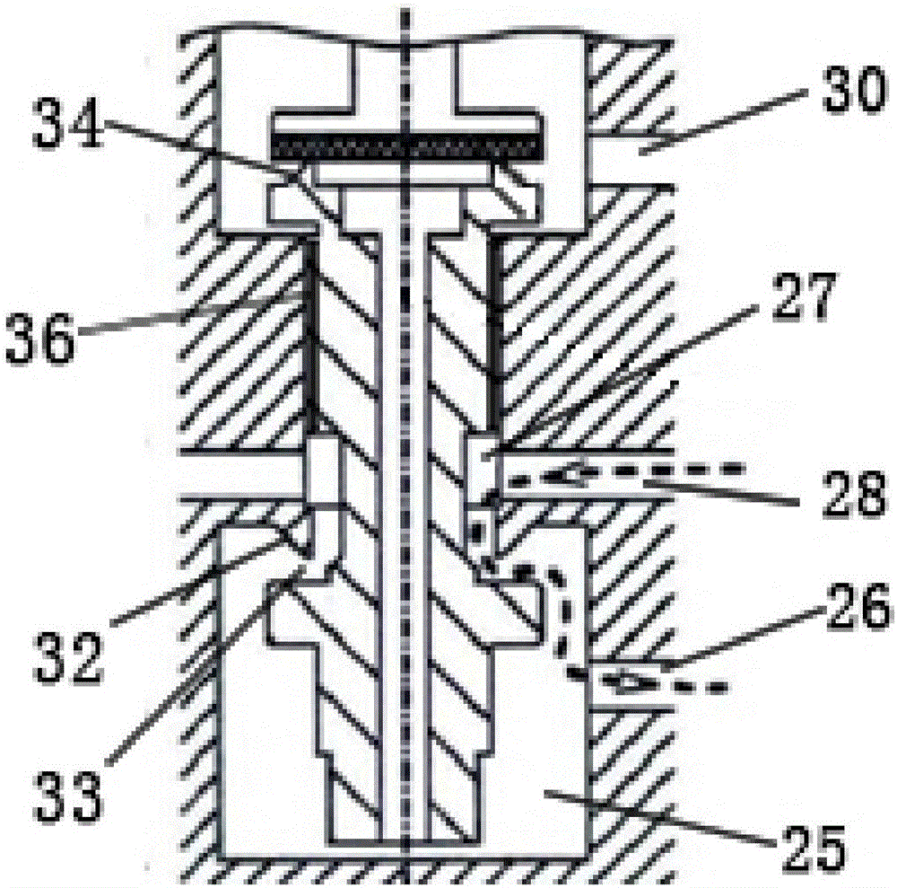 Blade polishing device based on pneumatic control