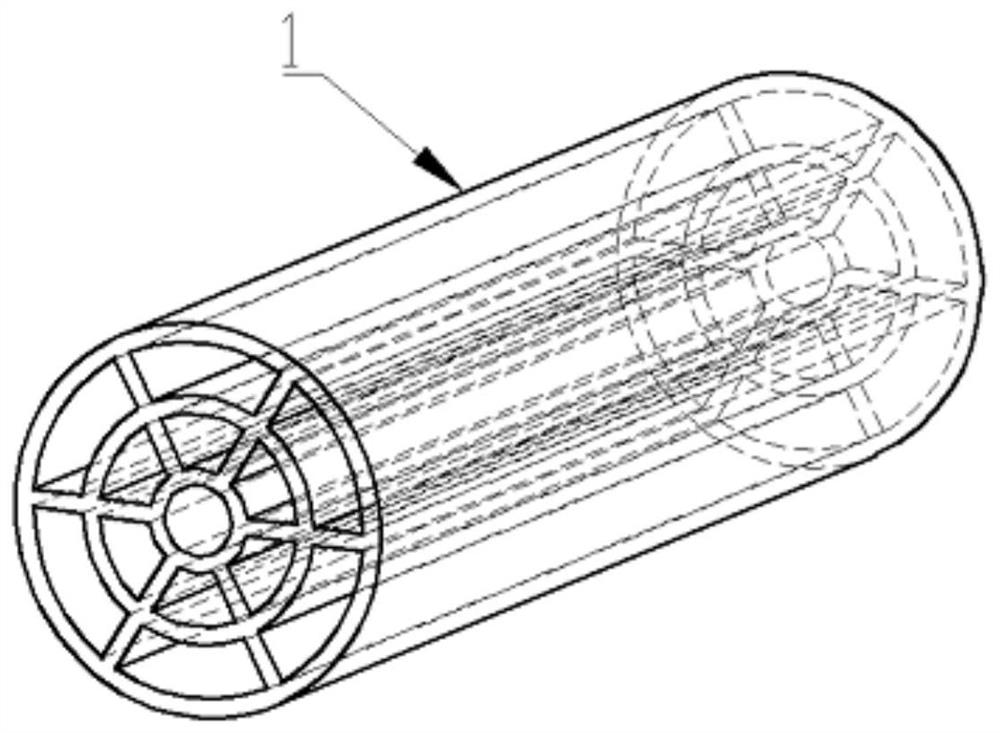 Multi-layer tubular bus structure