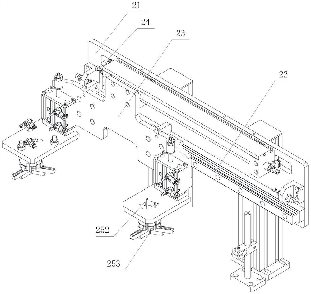 Assembling device for sealing ring with supporting frame