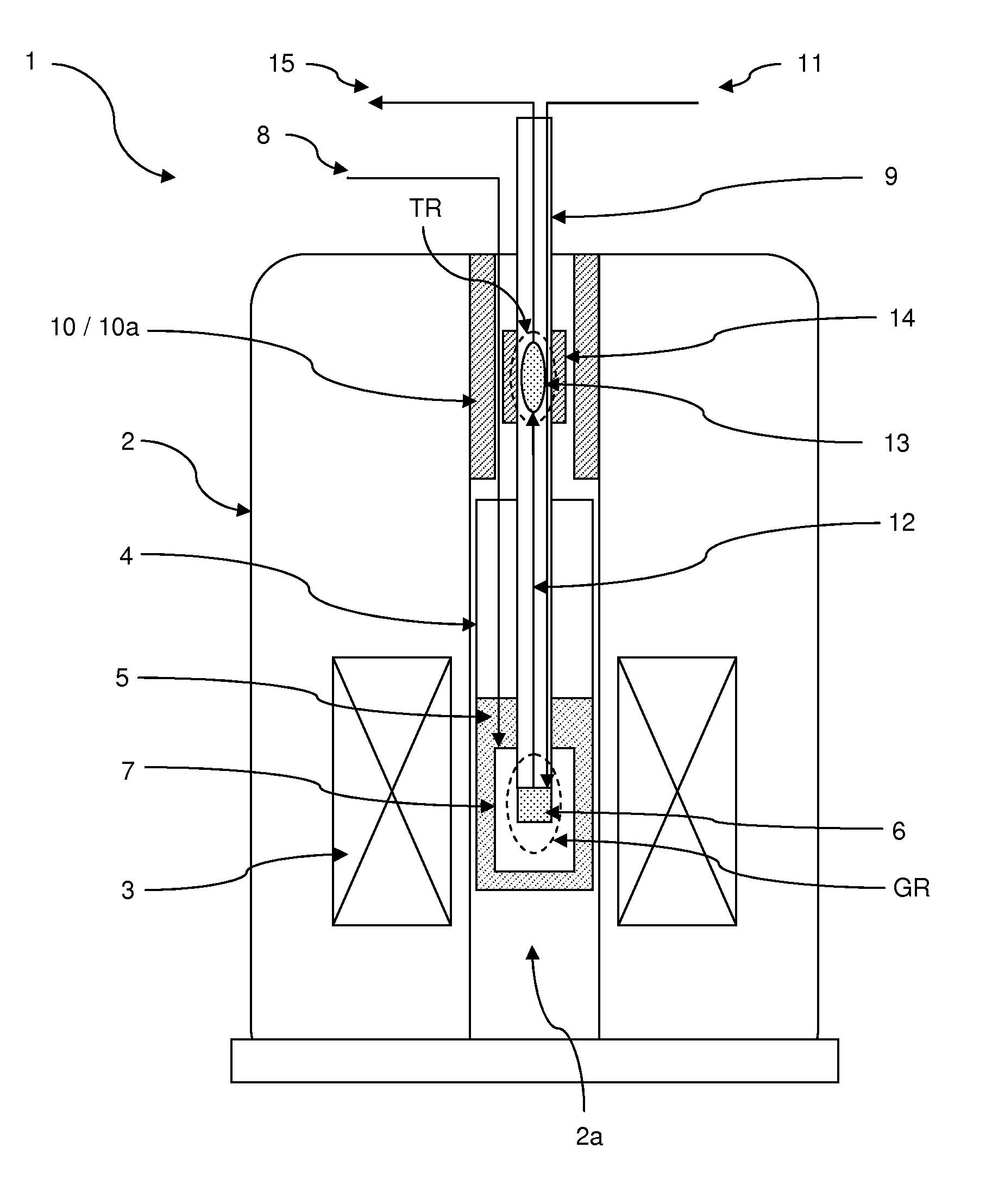 Method for hyperpolarization transfer in the liquid state