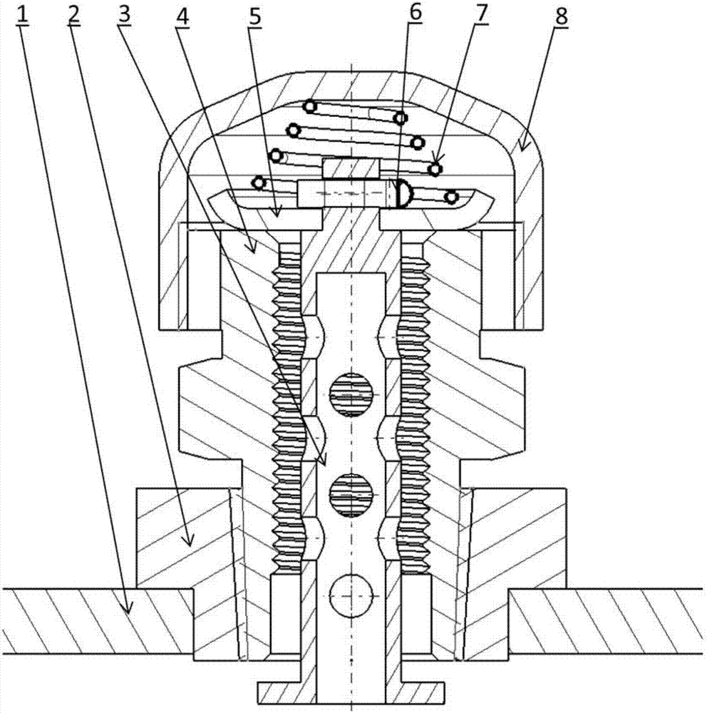 Automobile rear axle gas vent valve