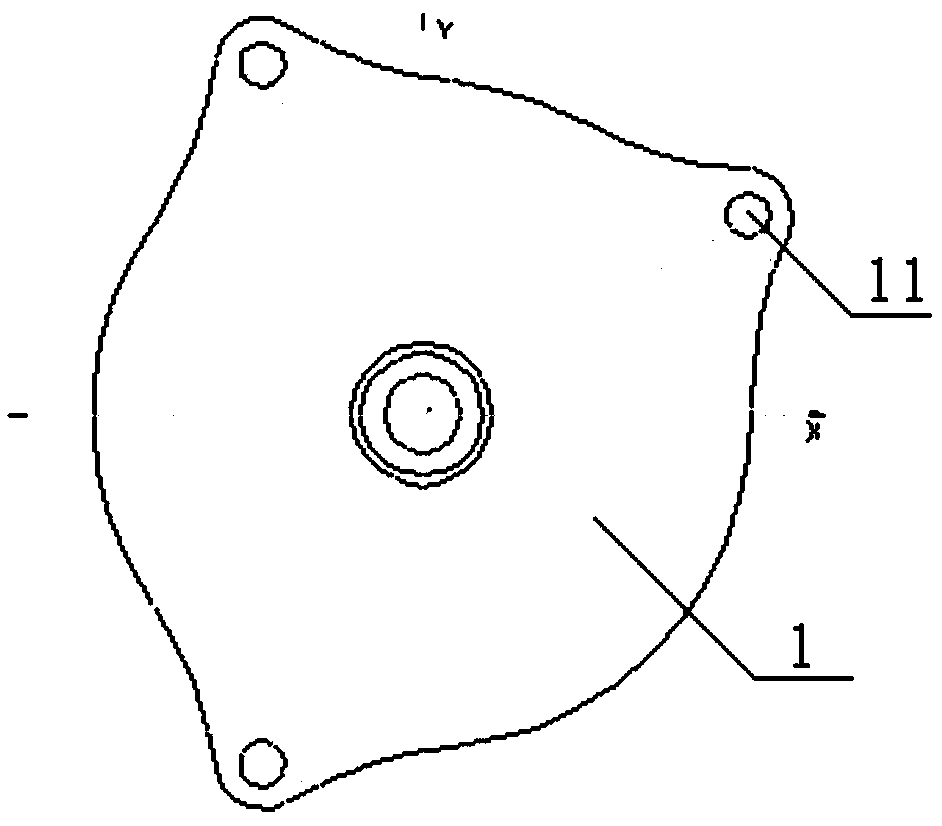 A spindle box spring pre-assembling device