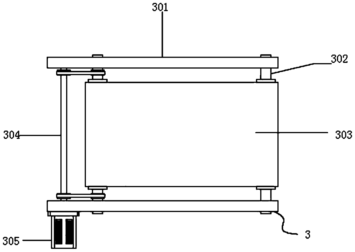 Racking device for aquatic product freezing