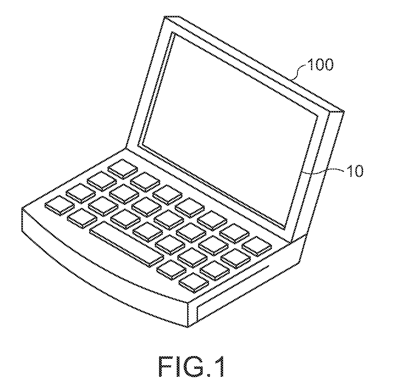 Display device and electronic apparatus equipped with the same