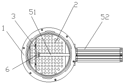 Traditional Chinese medicine decoction machine with lateral extruding device