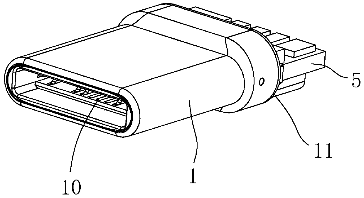 Assembling method of connector and connector