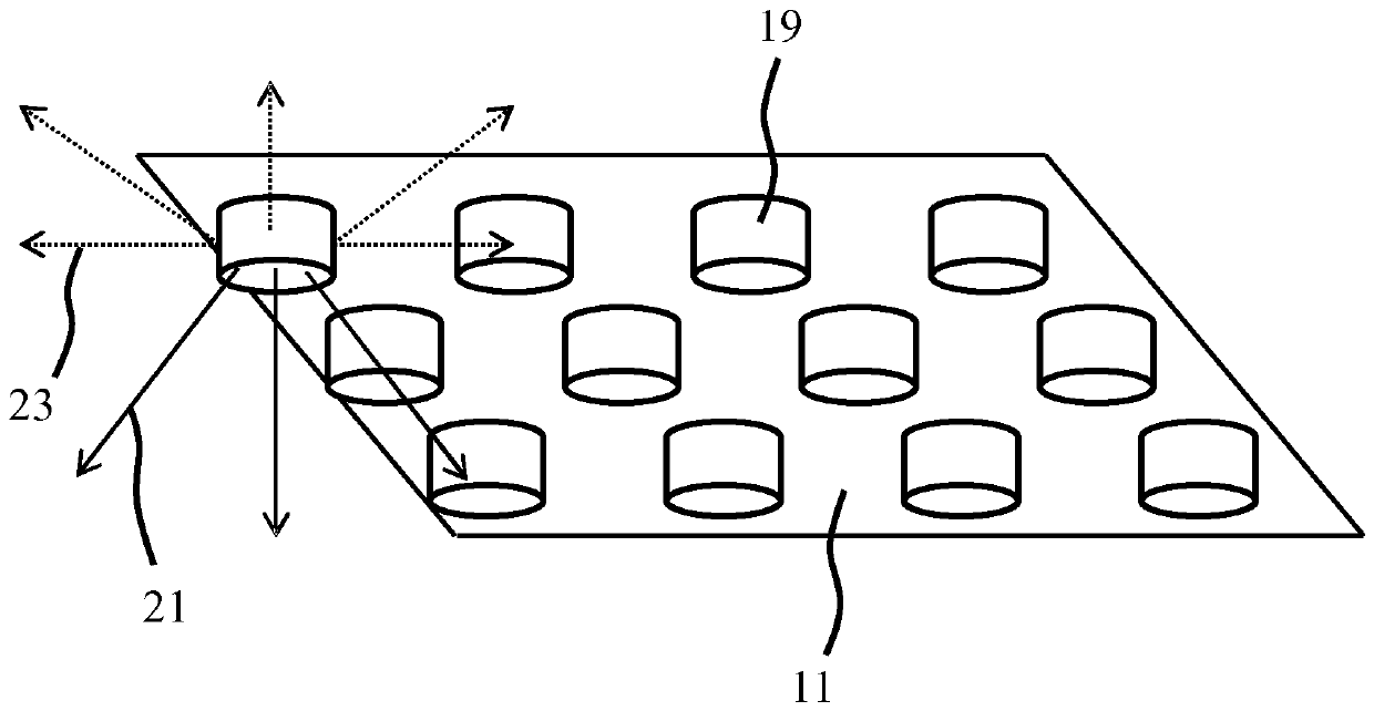 Luminaire with spatially separated solid state lighting elements