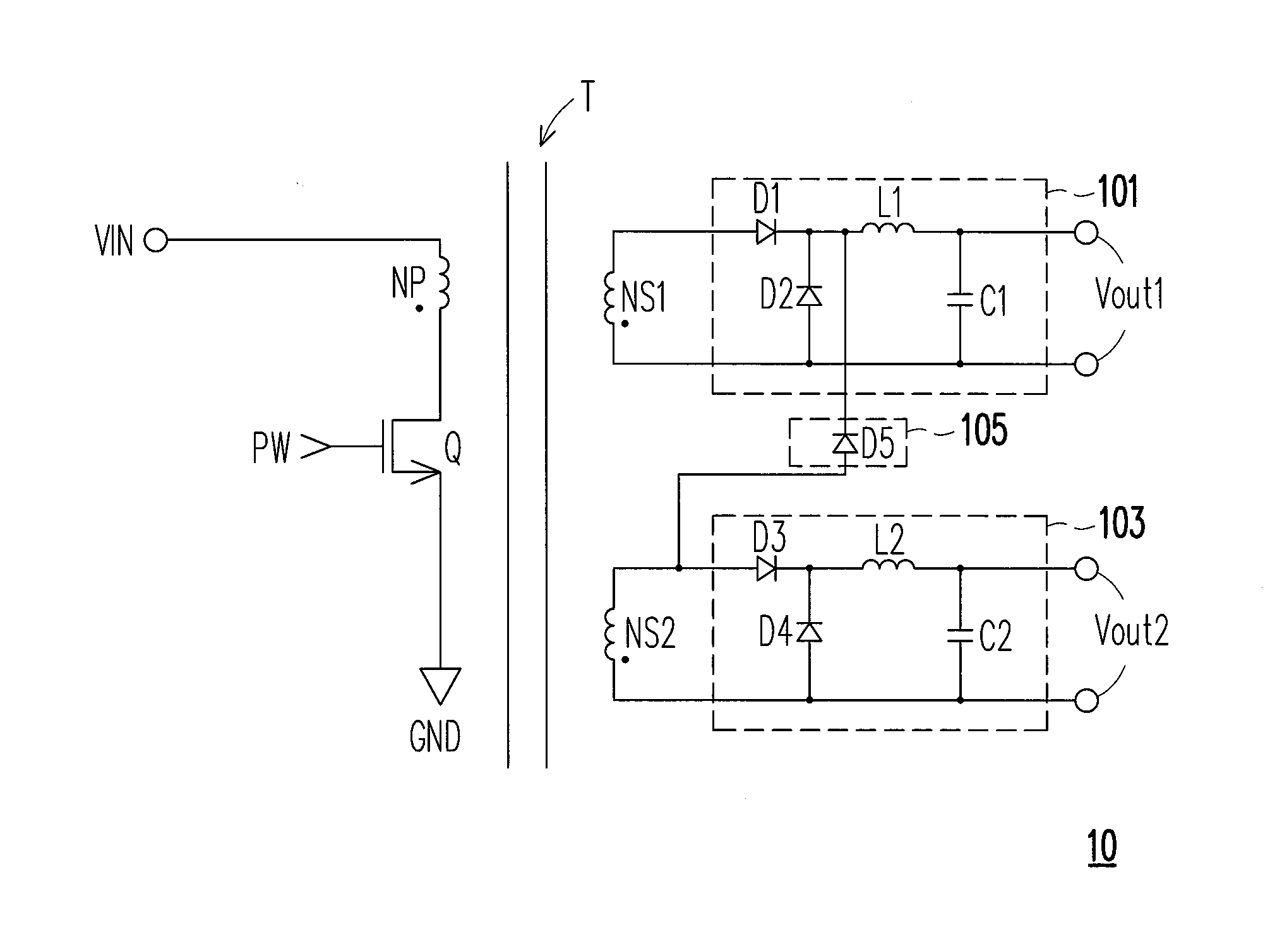 Forward-based power conversion apparatus