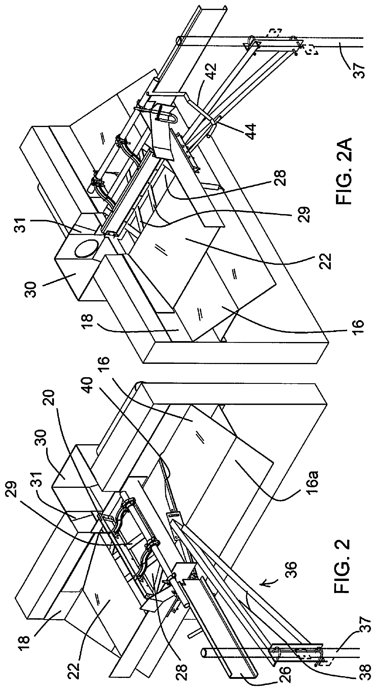 Clarifier with Submerged Effluent Launder and Launder Sweeper System