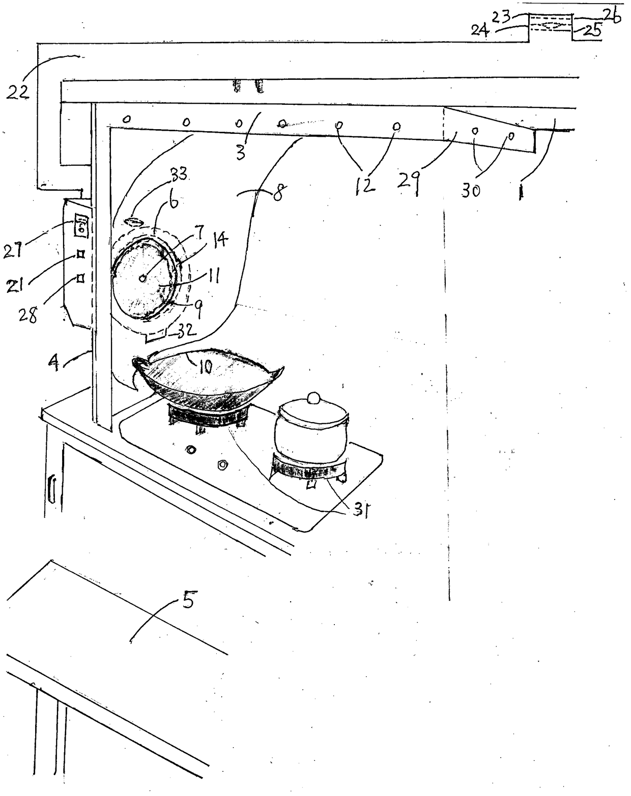 Oil fume purifying device for restaurants and households