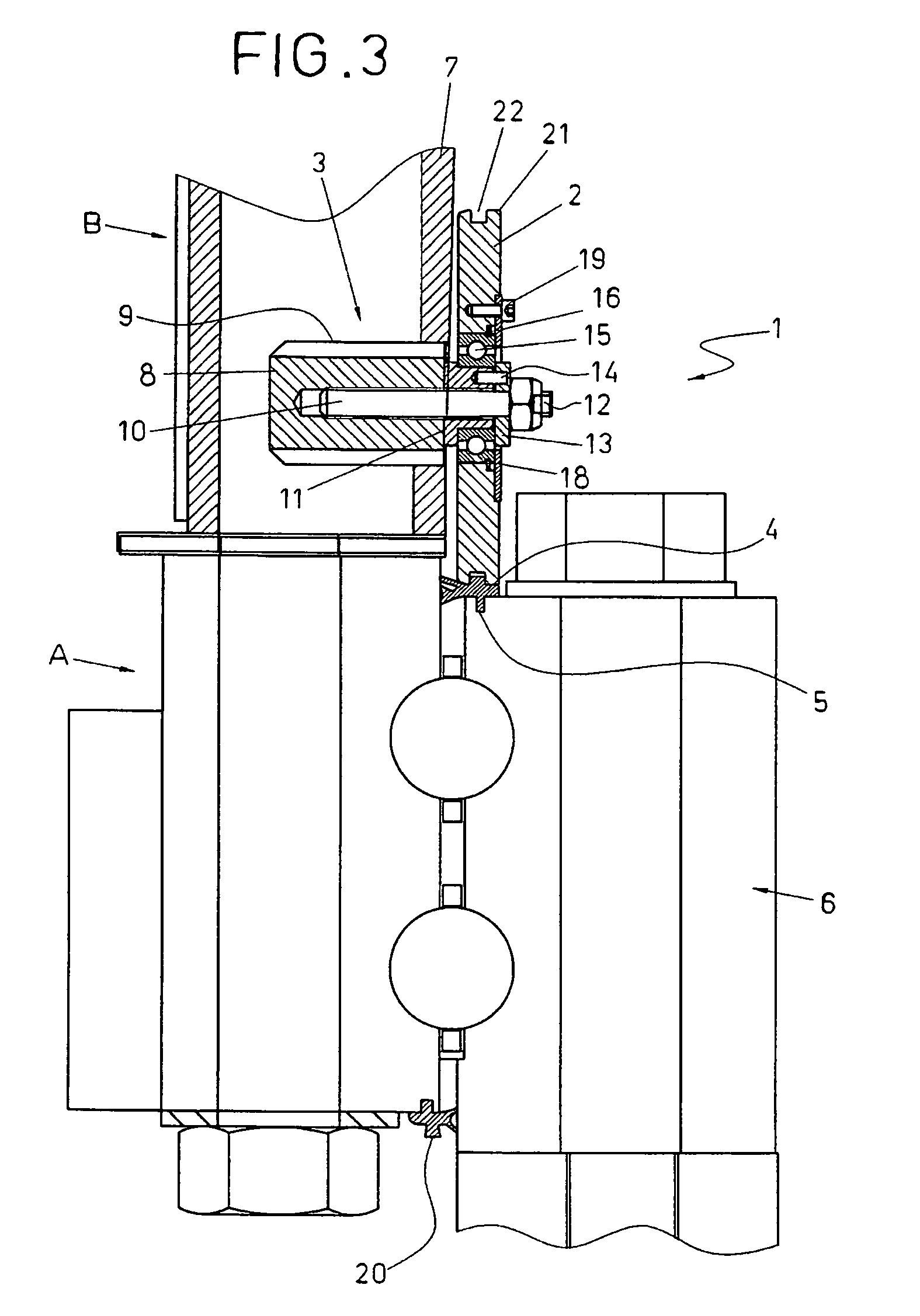 Device for fitting a seal