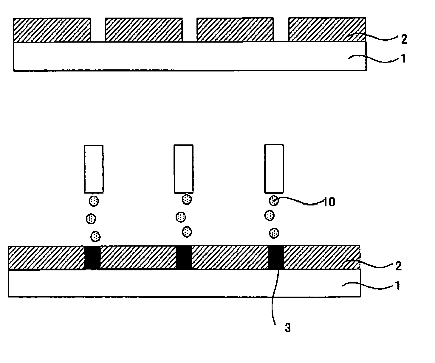 Color filter and method of producing same