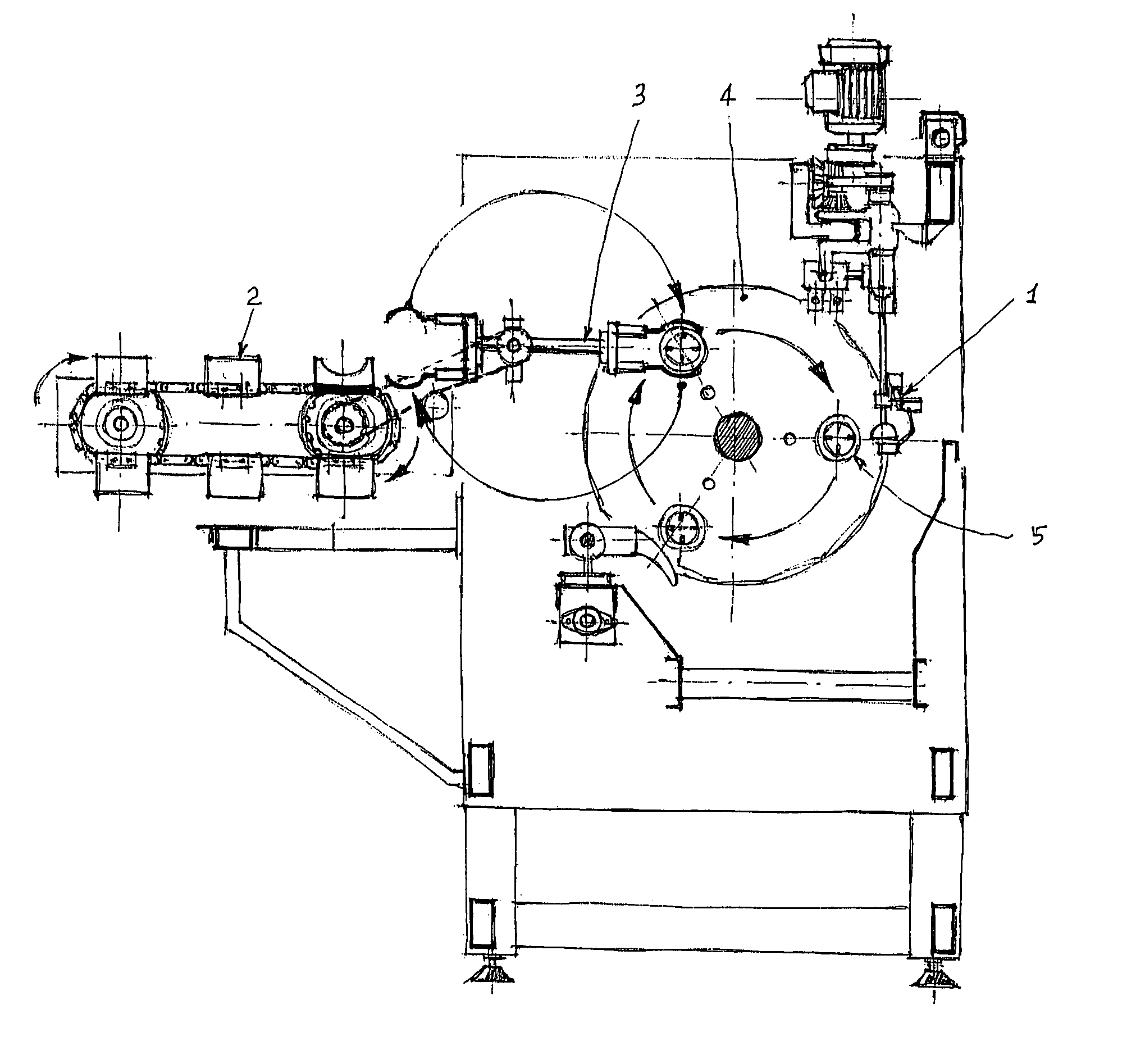 Device for peeling pulpy fruits, having an adjustable cutting depth