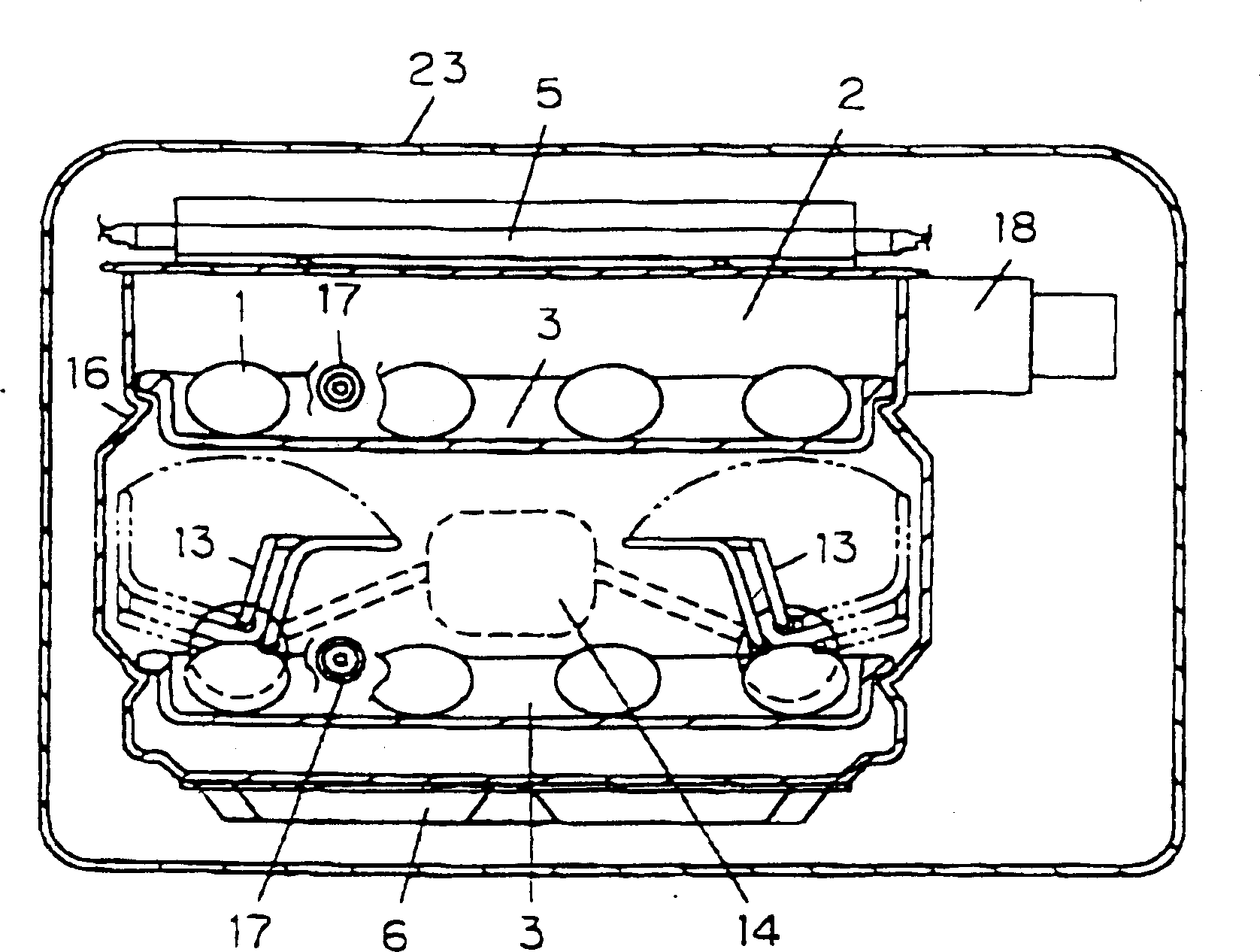 Heating cooking utensil