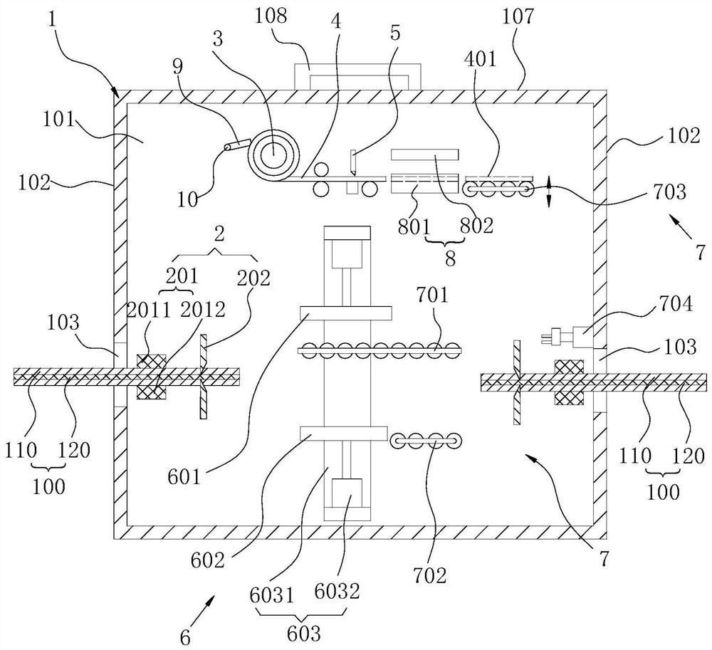 Peeling wiring device