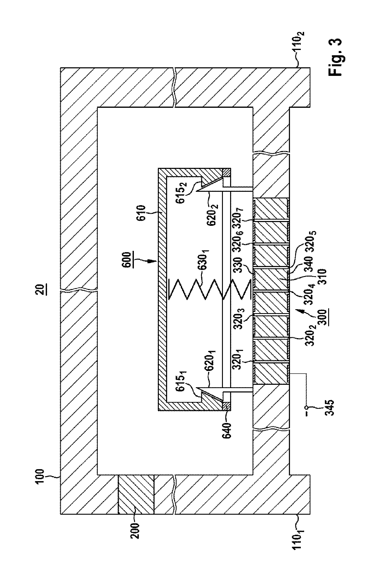 Device and method for removing moisture from a battery housing