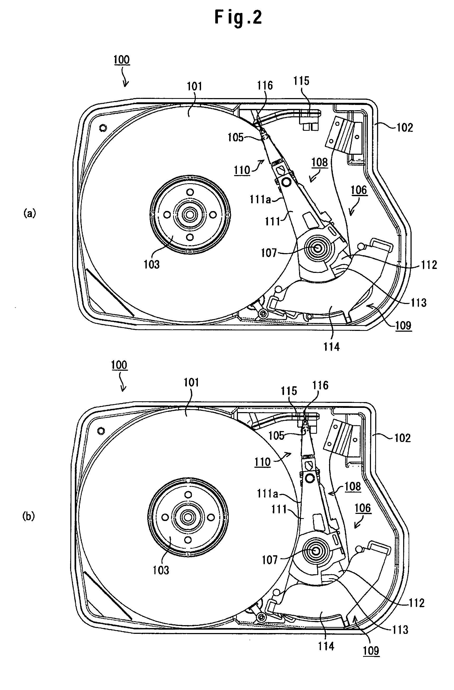 Data storage device and suspension