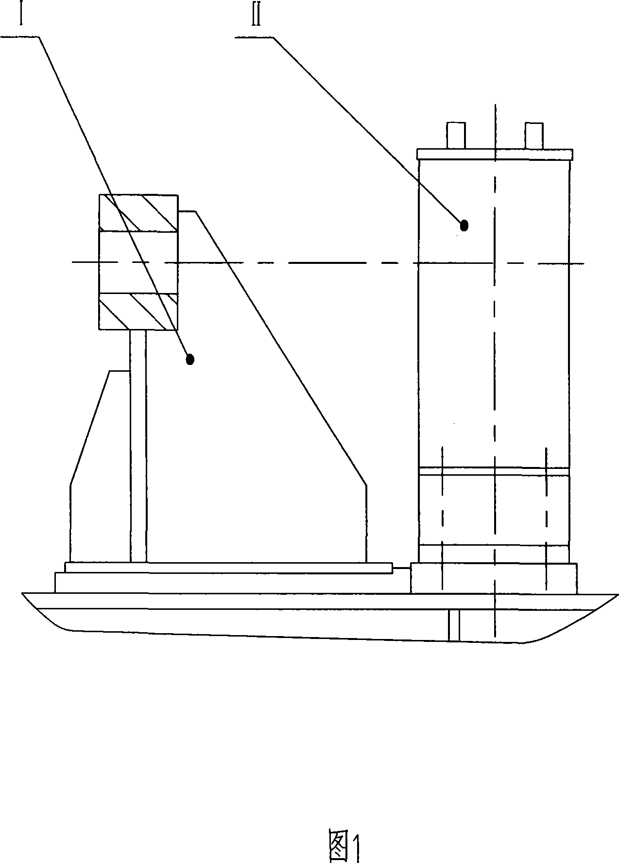 Disconnection device for punch refrigerant top