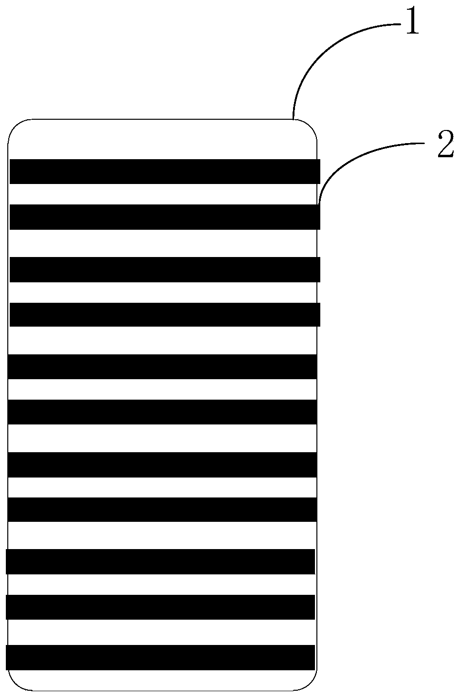 A cover plate with a sense of layering and a ghosting effect and a manufacturing method thereof