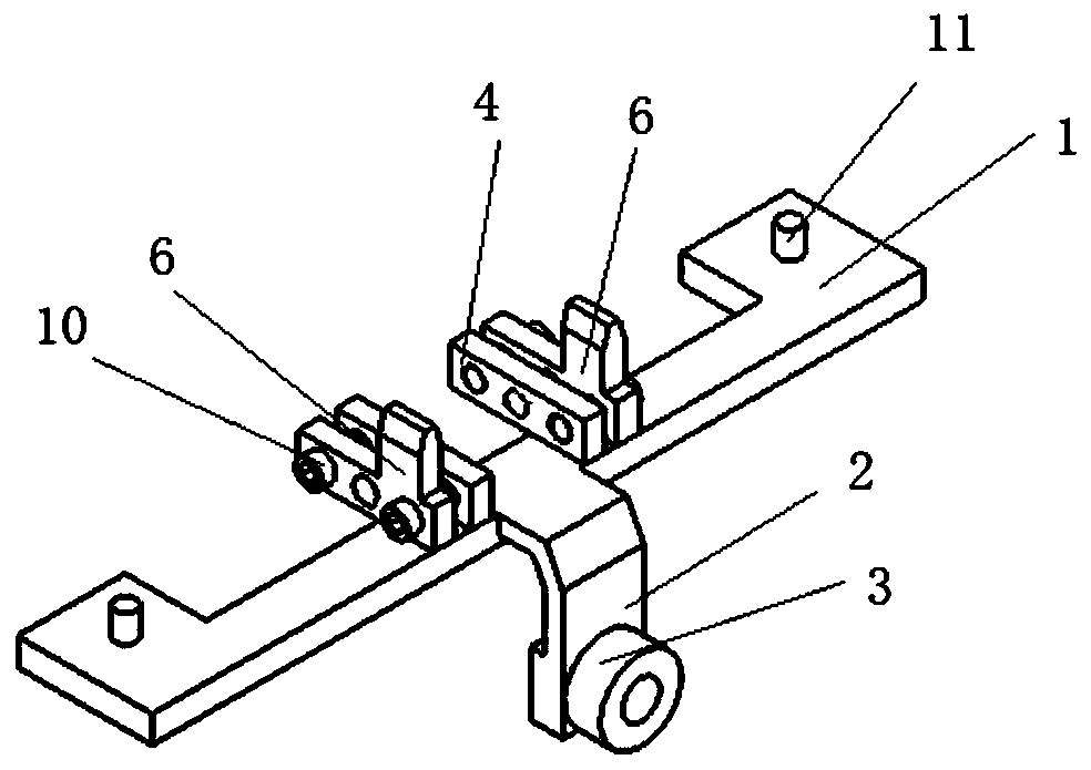 Assembly positioning tool for Y-direction dimension of vehicle body tail gate