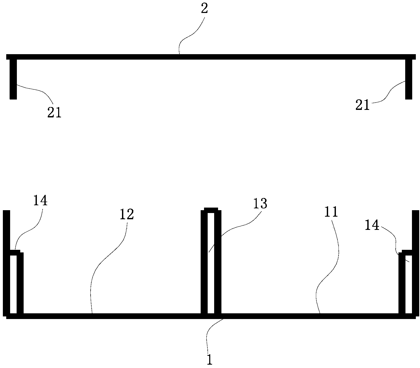 Slot and layout structure of slots