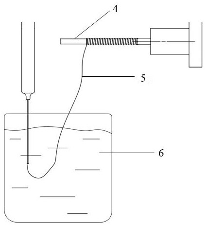 A method for preparing in situ tissue engineering blood vessels by a composite process
