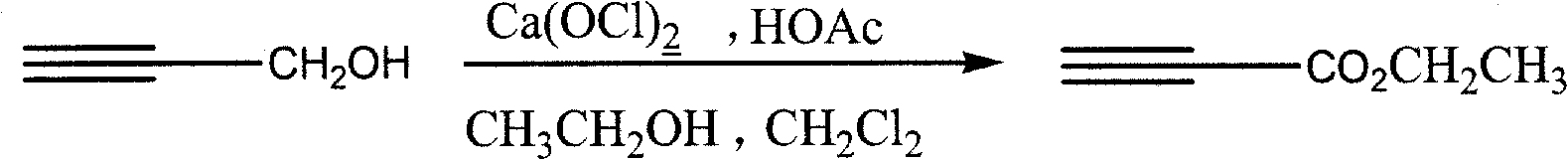 Process for synthesizing ethyl propiolate