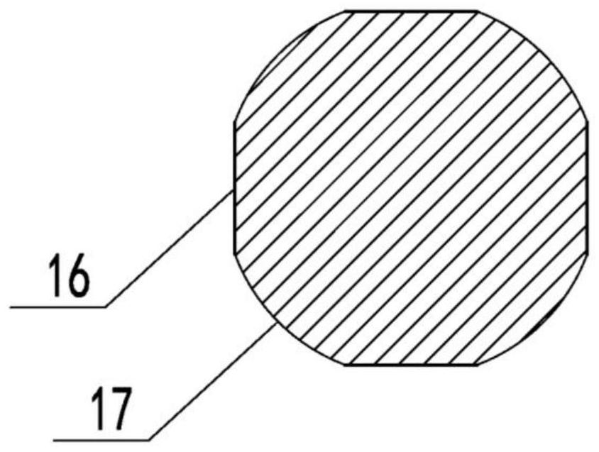 Bidirectional nut locking device and combined roller