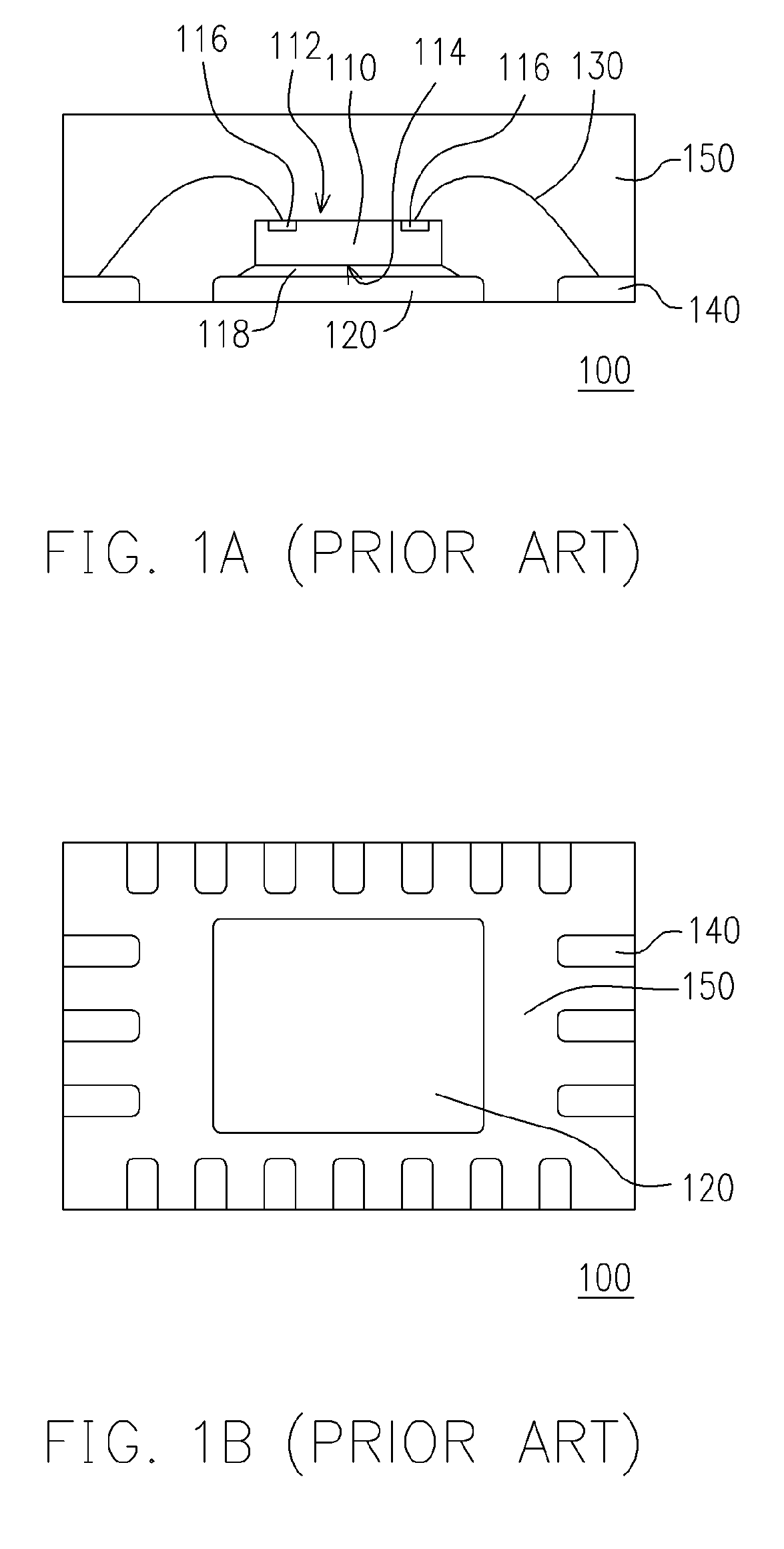 [quad flat no-lead package structure and manufacturing method thereof]