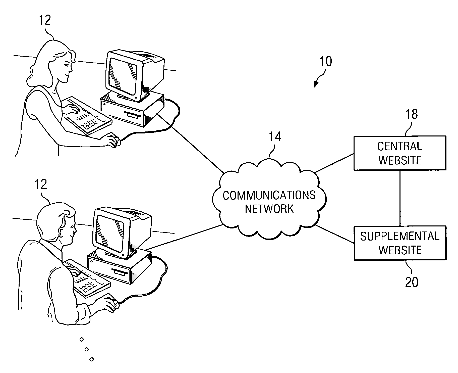System and method for providing a search feature in a network environment