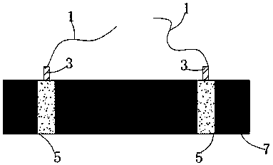 A unidirectional stress sensor based on a liquid metal antenna and a method for preparing the same