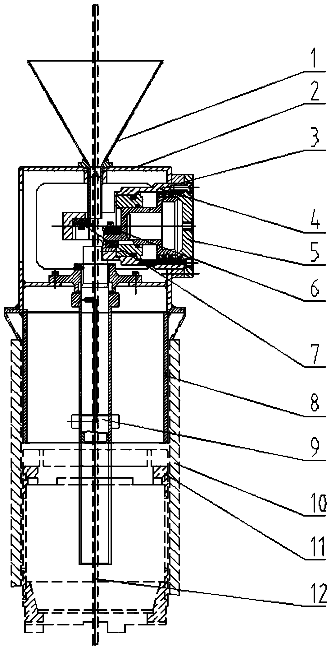 RIC finger sleeve underwater medium hydraulic shearing device