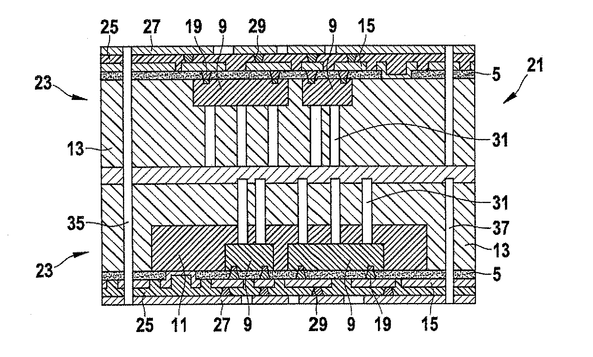 Method for the producing an electronic subassembly, as well as electronic subassembly