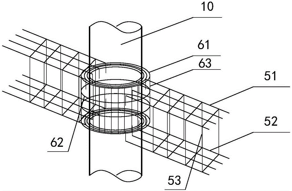 Prefabricated column for reverse construction method and underground structure reverse construction method