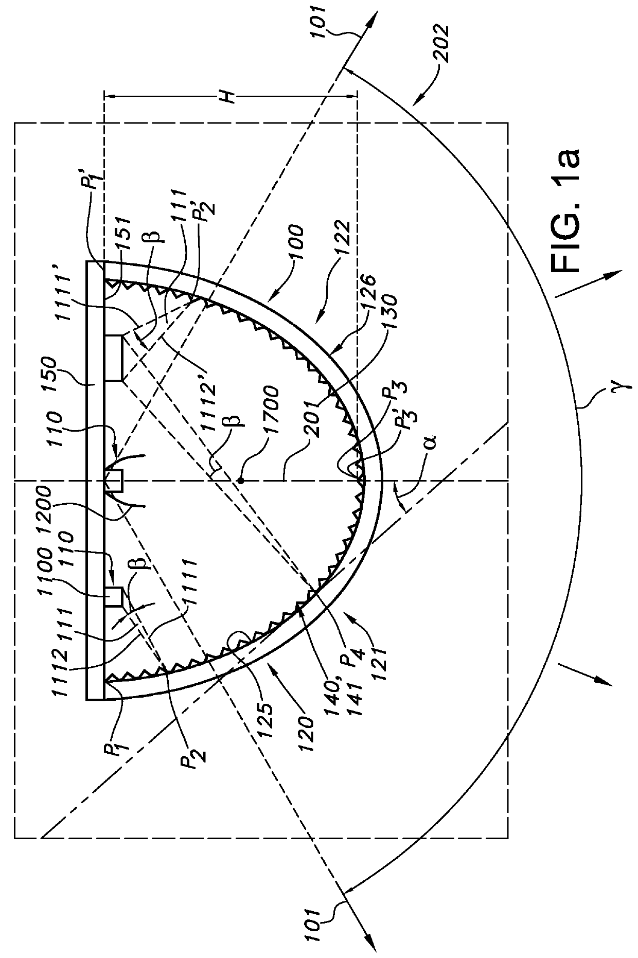 Lighting unit, especially for road illumination