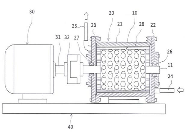 Boiler using rotary force