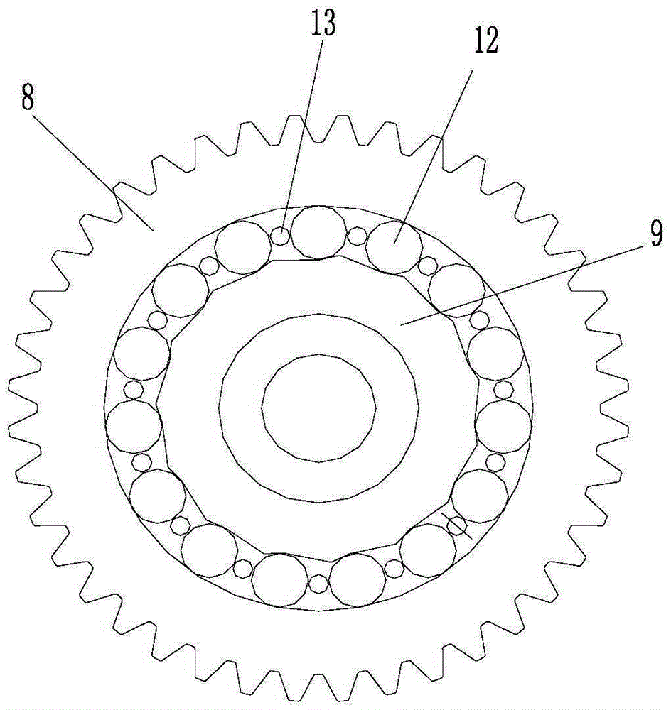 Double-cone friction transmission self-adaptation automatic speed changing spindle assembly