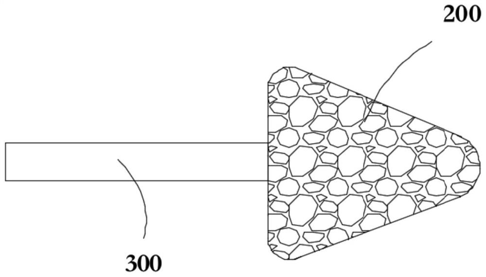 Bronchial occluder system with foamed matrix and memory alloy frame structure