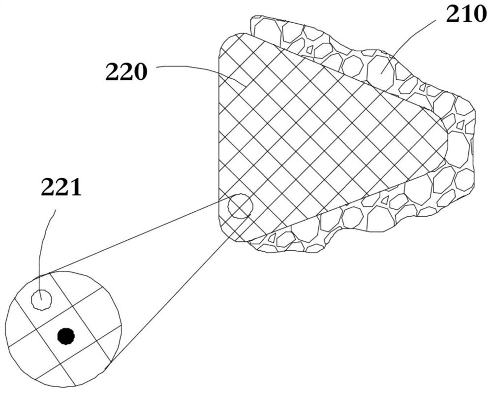 Bronchial occluder system with foamed matrix and memory alloy frame structure