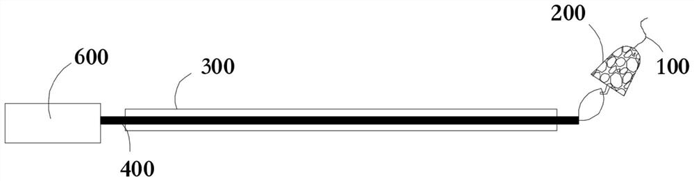 Bronchial occluder system with foamed matrix and memory alloy frame structure