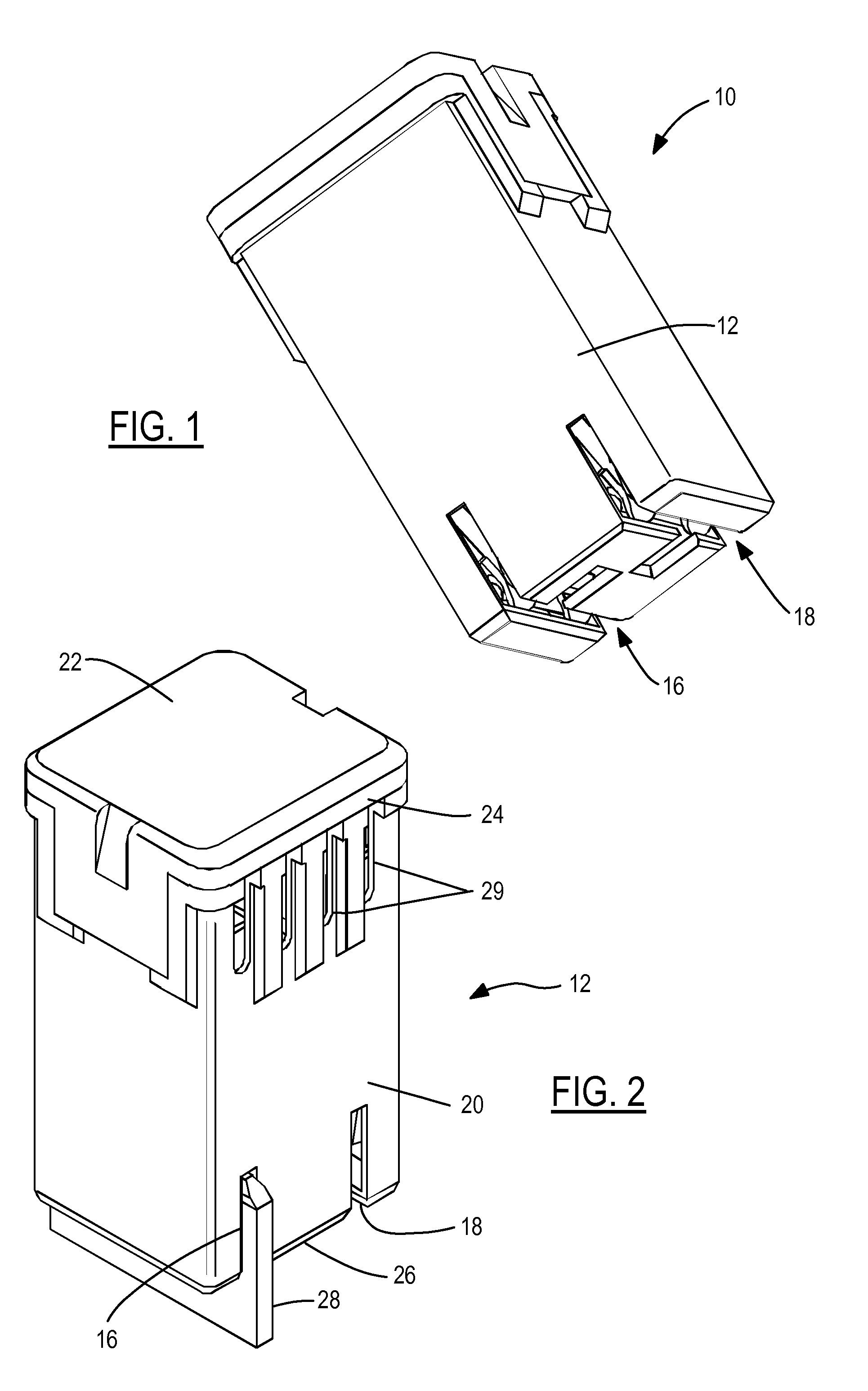 High power fuse terminal with scalability