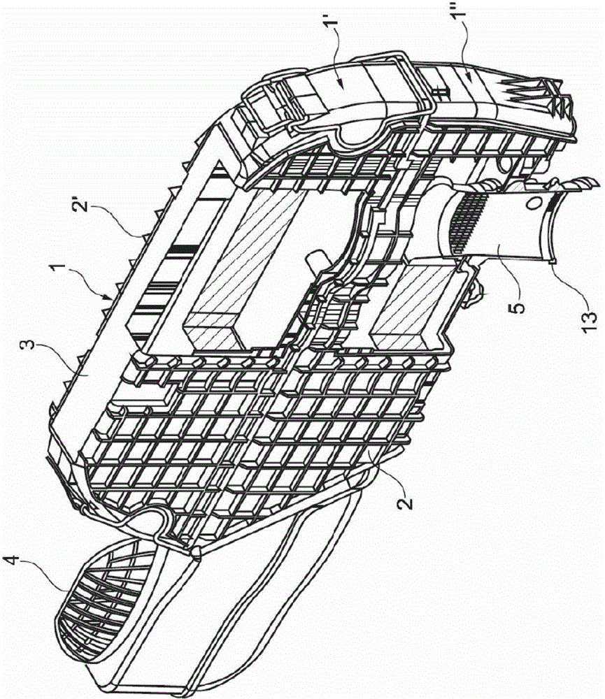 Filter arrangement, in particular air filter arrangement