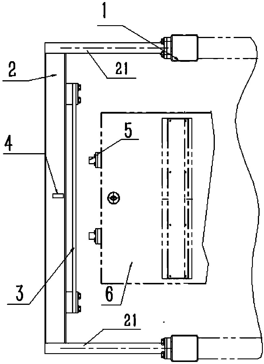 Anti-collision device for shield machine trolley