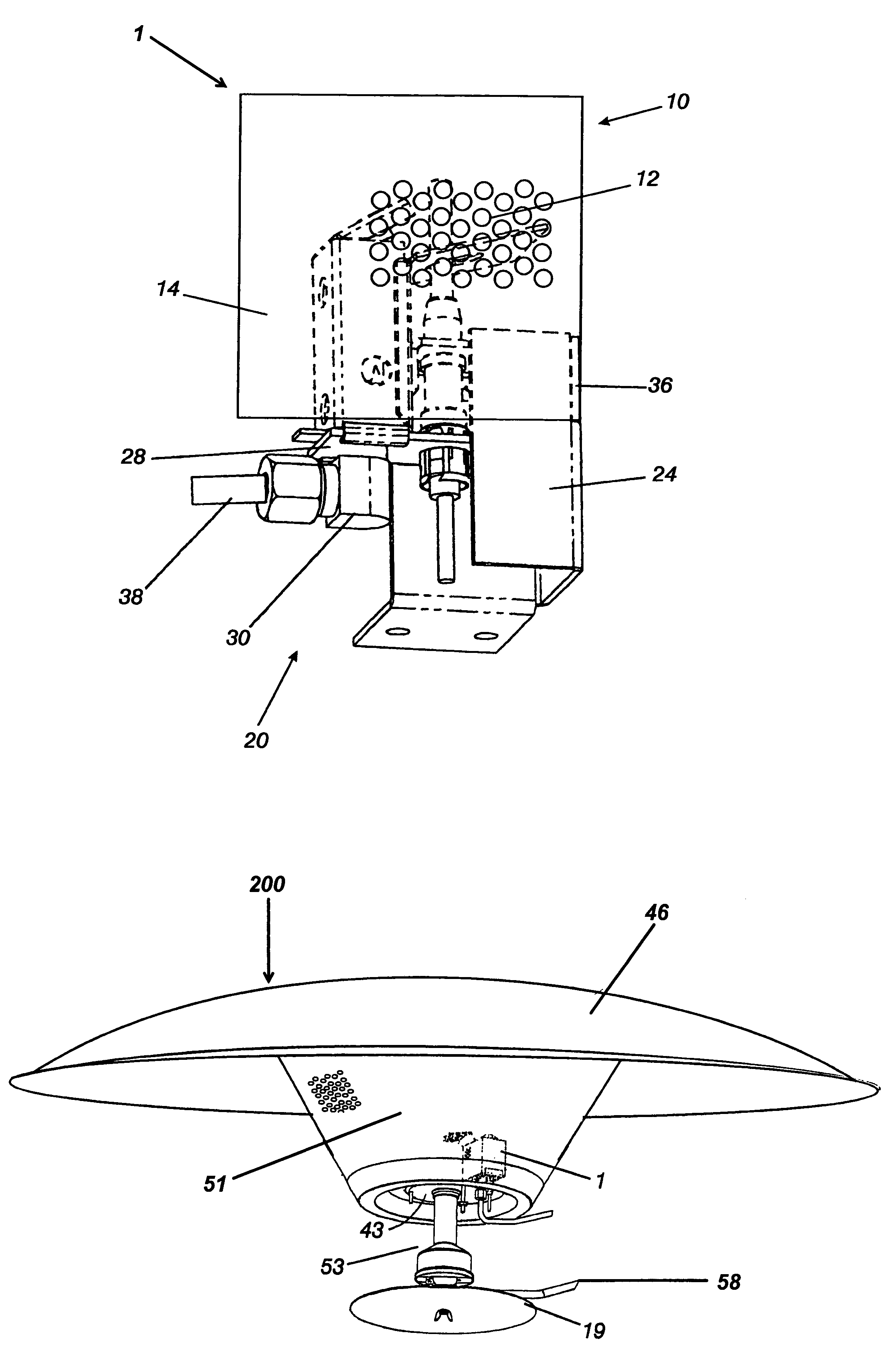 Apparatus having improved wind resistance that is a synergistic combination of a windshield and a brooder heater pilot assembly